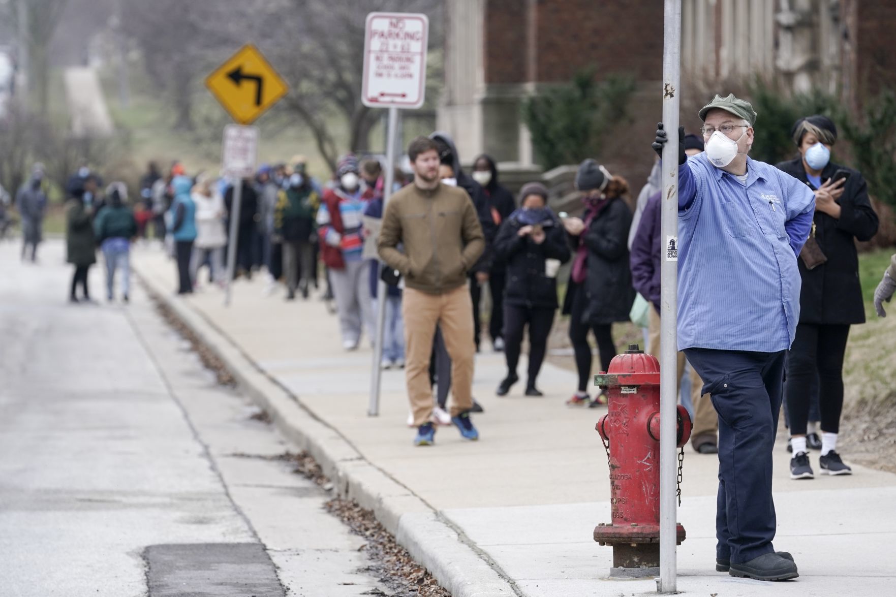 Virus Outbreak Wisconsin Election